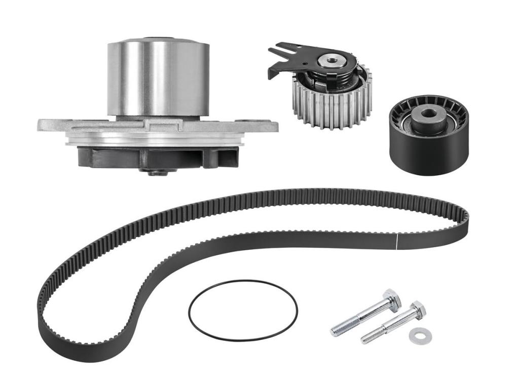 Pompe à eau + kit de courroie de distribution (Kit courroie de distribution) VALEO ref. 614551